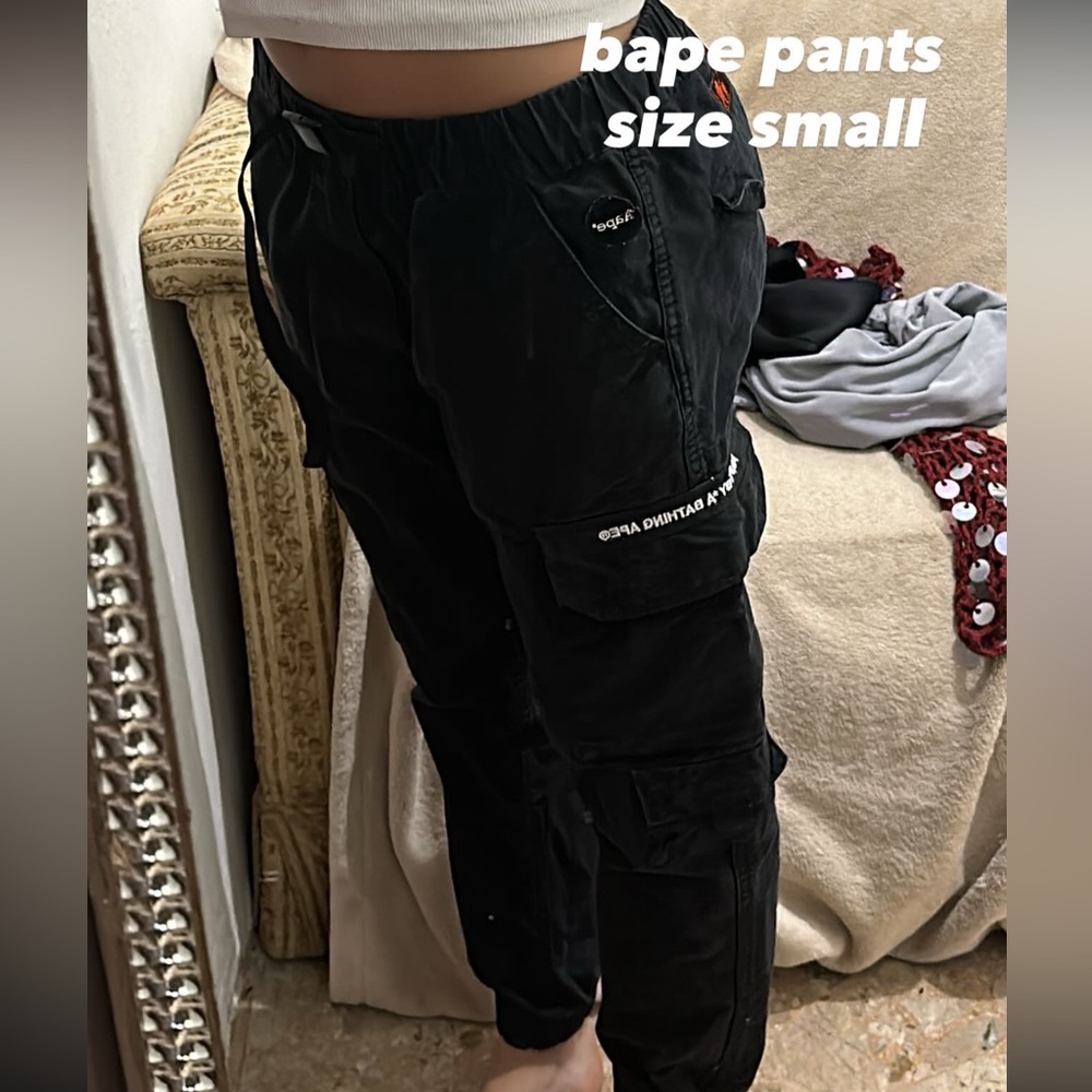 Bape cargo pants (Size small)